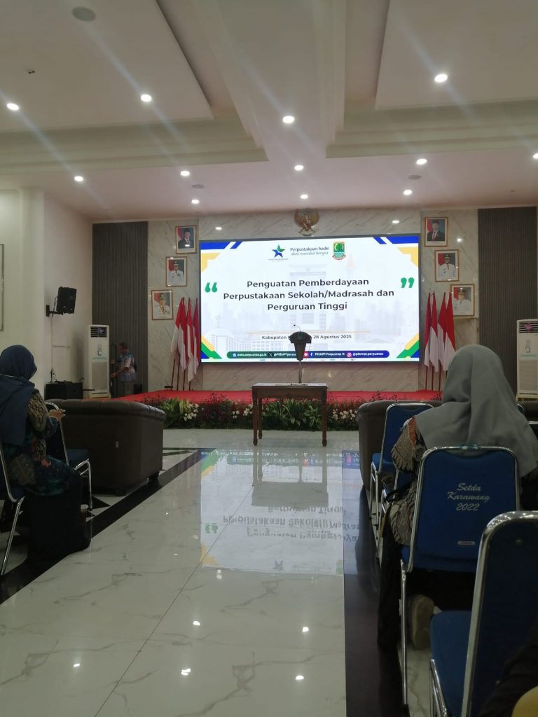 Perpustakaan UBP Karawang Hadir dalam Bimtek Penguatan Pemberdayaan Perpustakaan; Teken PKS dengan Dispusipda Karawang
