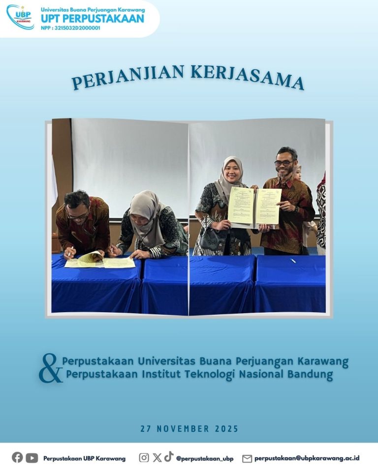 Perpustakaan UBP Karawang Perluas Jejaring Kerja Sama dengan Berbagai Perguruan Tinggi