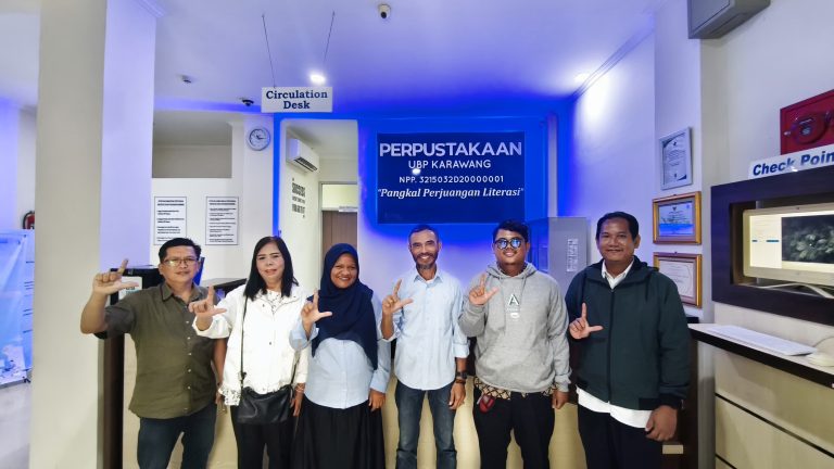 Perpustakaan Nasional Kunjungi UBP Karawang, Perkuat Kerja Sama Pengabdian kepada Masyarakat
